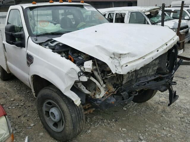 1FDSF35R38ED04272 - 2008 FORD F350 WHITE photo 9