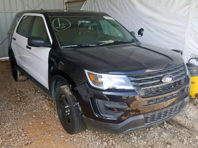 1FM5K8AR7KGA29870 - 2019 FORD EXPLORER P WHITE photo 1