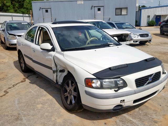 YV1RS58D312037906 - 2001 VOLVO S60 2.4T WHITE photo 1