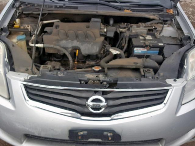 3N1AB6AP9AL660025 - 2010 NISSAN SENTRA 2.0 SILVER photo 7