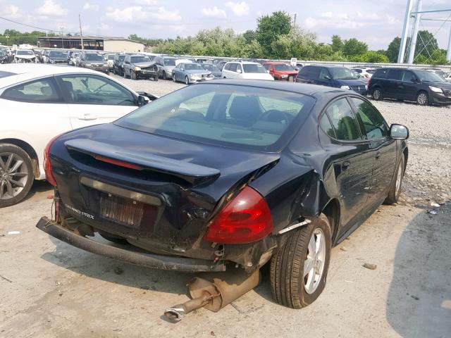 2G2WP552081134122 - 2008 PONTIAC GRAND PRIX BLACK photo 4