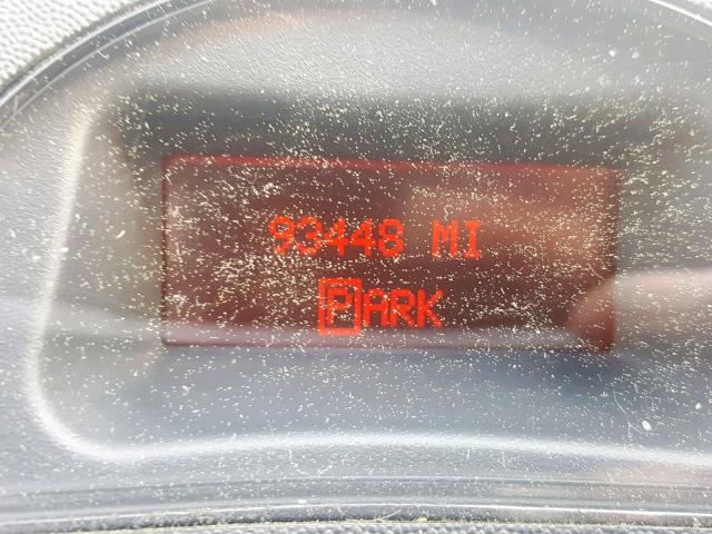 2G2WP552081134122 - 2008 PONTIAC GRAND PRIX BLACK photo 8