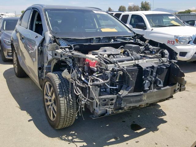 JTJBARBZXG2063754 - 2016 LEXUS NX 200T GRAY photo 1