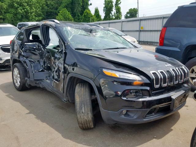 1C4PJLCB1HD223372 - 2017 JEEP CHEROKEE L BLACK photo 1