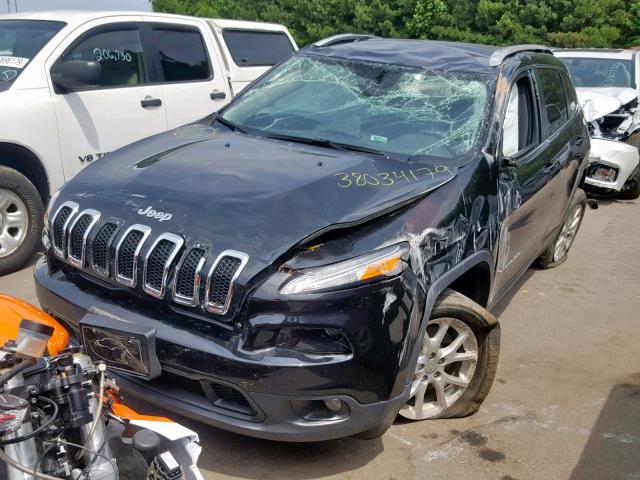 1C4PJLCB1HD223372 - 2017 JEEP CHEROKEE L BLACK photo 2