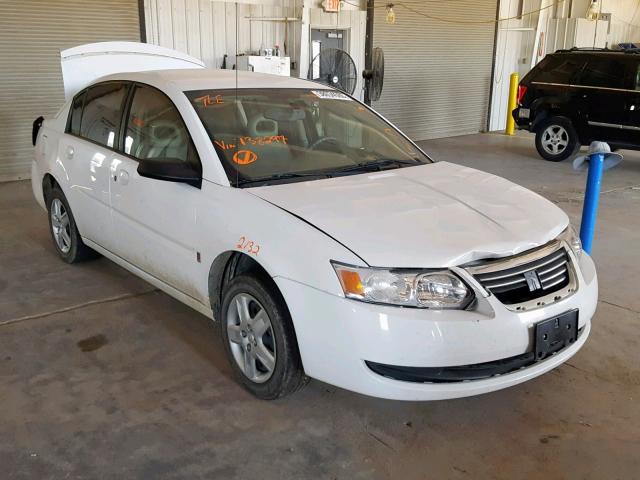 1G8AJ55F87Z138297 - 2007 SATURN ION LEVEL WHITE photo 1
