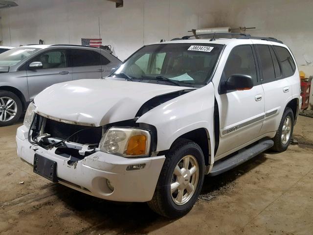 1GKDT13S452138359 - 2005 GMC ENVOY WHITE photo 2