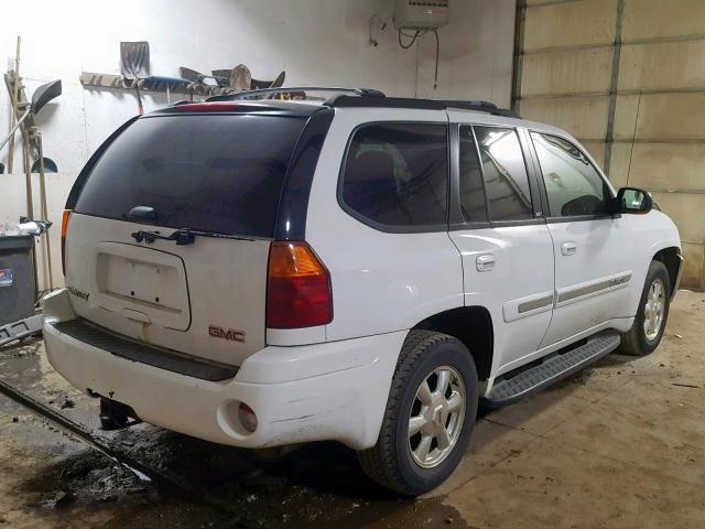 1GKDT13S452138359 - 2005 GMC ENVOY WHITE photo 4