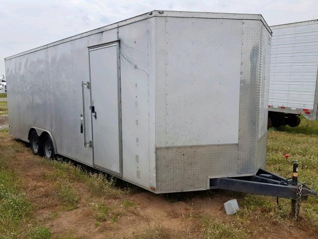 1W9BE2429HC598264 - 2017 CARGO TRAILER WHITE photo 1