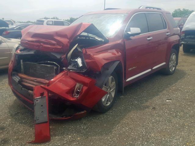 2GKALYEK0D6148204 - 2013 GMC TERRAIN DE RED photo 2