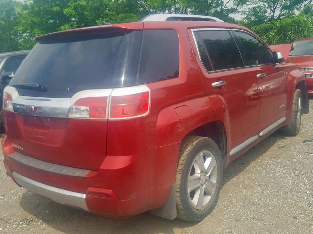 2GKALYEK0D6148204 - 2013 GMC TERRAIN DE RED photo 4