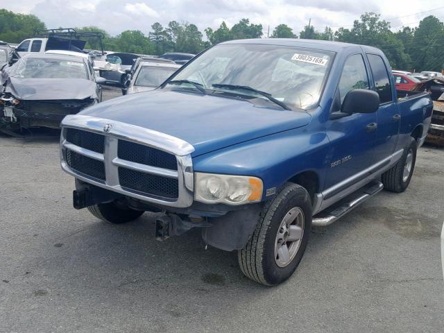 1D7HA18D33S345292 - 2003 DODGE RAM 1500 S BLUE photo 2