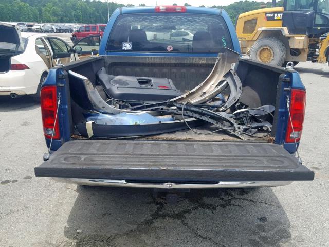 1D7HA18D33S345292 - 2003 DODGE RAM 1500 S BLUE photo 9