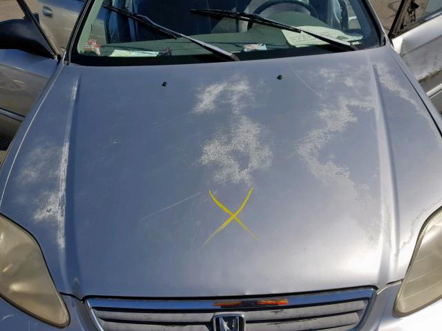 2HGEJ6612XH576153 - 1999 HONDA CIVIC BASE Gümüş foto 7
