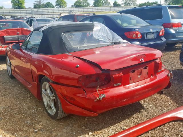 JM1NB353850413019 - 2005 MAZDA MX-5 MIATA RED photo 3