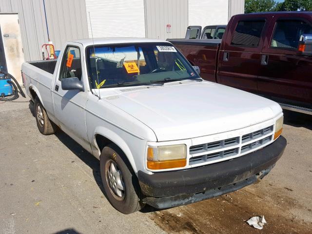 1B7FL26X8RW136923 - 1994 DODGE DAKOTA WHITE photo 1