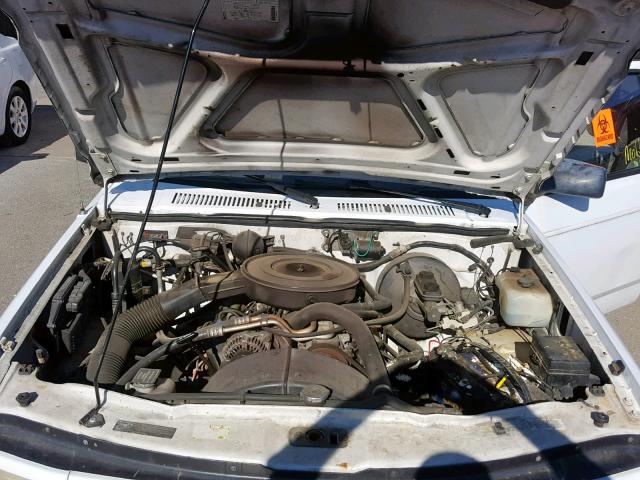 1B7FL26X8RW136923 - 1994 DODGE DAKOTA WHITE photo 7