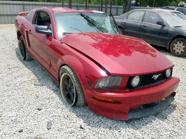 1ZVHT82H585138558 - 2008 FORD MUSTANG GT RED photo 1