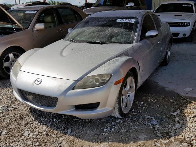 JM1FE173760203302 - 2006 MAZDA RX8 GRAY photo 2