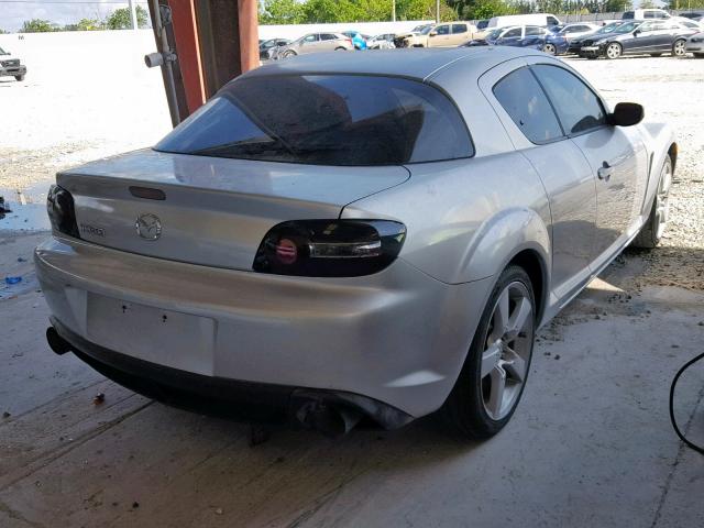 JM1FE173760203302 - 2006 MAZDA RX8 GRAY photo 4