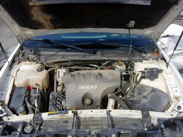 1G4HR54K12U154855 - 2002 BUICK LESABRE LI WHITE photo 7