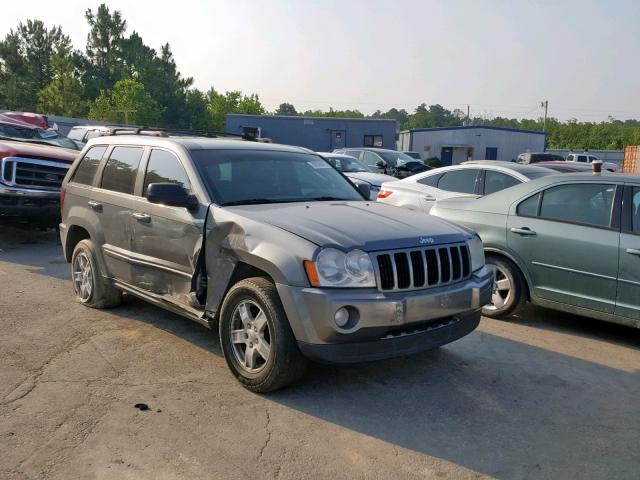 1J8HS48P07C689786 - 2007 JEEP GRAND CHER GRAY photo 1