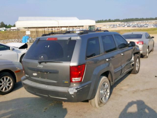 1J8HS48P07C689786 - 2007 JEEP GRAND CHER GRAY photo 4