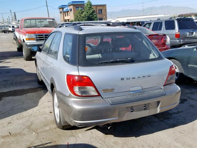 JF1GG68572H826125 - 2002 SUBARU IMPREZA OU SILVER photo 3