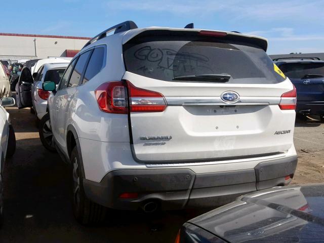 4S4WMACD8K3439446 - 2019 SUBARU ASCENT PRE WHITE photo 3