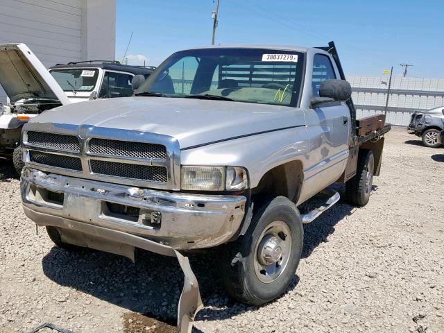 3B7KF2667XM557624 - 1999 DODGE RAM 2500 SILVER photo 2