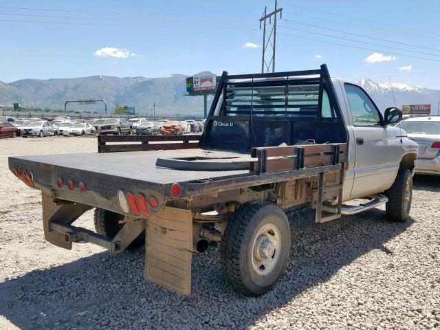 3B7KF2667XM557624 - 1999 DODGE RAM 2500 SILVER photo 4