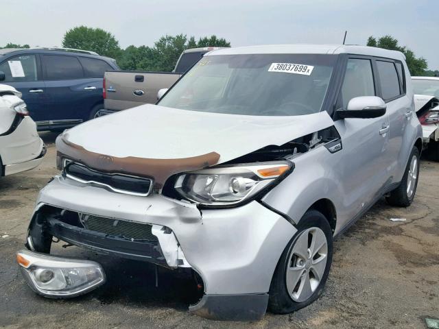 KNDJX3A54E7710352 - 2014 KIA SOUL ! Gümüş foto 2