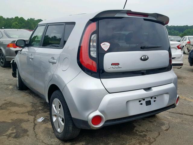 KNDJX3A54E7710352 - 2014 KIA SOUL ! Gümüş foto 3