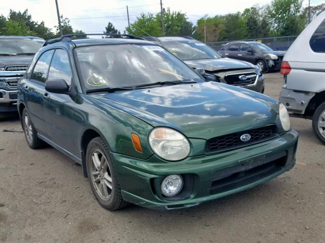 JF1GG65592G831661 - 2002 SUBARU IMPREZA TS GREEN photo 1