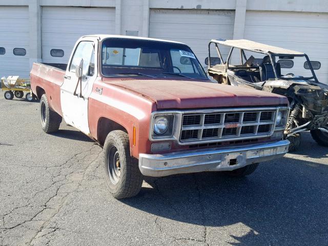 TCL347Z526515 - 1977 GMC SIERRA RED photo 1