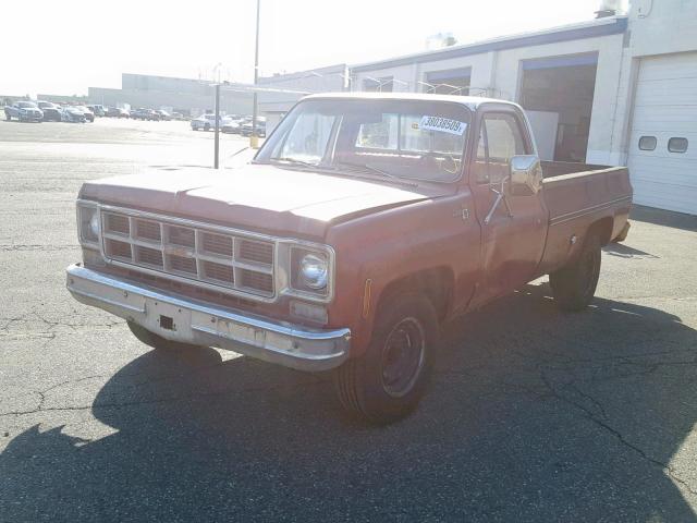 TCL347Z526515 - 1977 GMC SIERRA RED photo 2