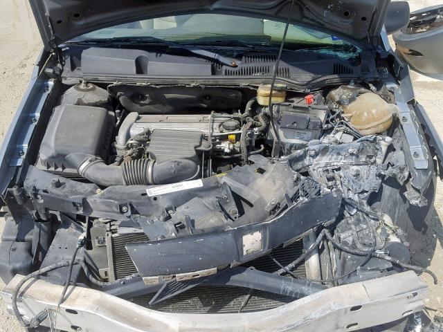 1G8AK52F83Z136223 - 2003 SATURN ION LEVEL BLUE photo 7