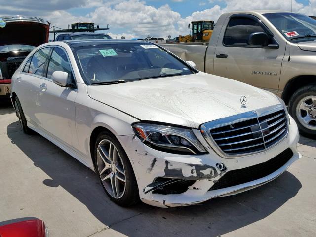 WDDUG8CB2EA053511 - 2014 MERCEDES-BENZ S 550 WHITE photo 1