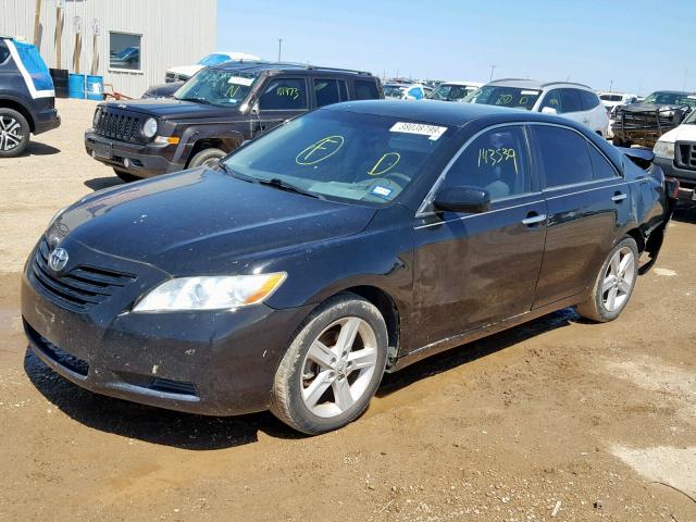 4T1BE46K47U518699 - 2007 TOYOTA CAMRY NEW BLACK photo 2