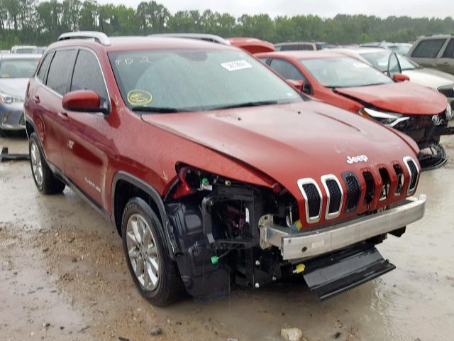 1C4PJLCBXHW591876 - 2017 JEEP CHEROKEE L RED photo 1