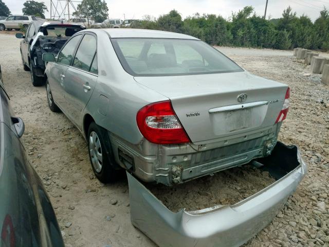 4T1BE32KX3U248338 - 2003 TOYOTA CAMRY LE SILVER photo 3