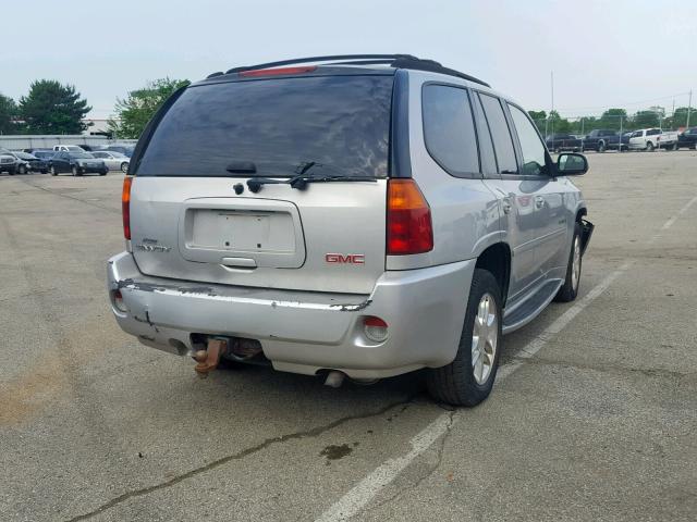 1GKET63M162121779 - 2006 GMC ENVOY DENA SILVER photo 4