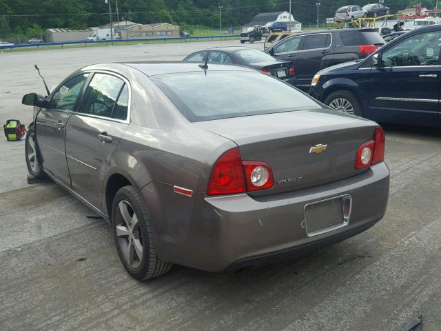 1G1ZC5E15BF205447 - 2011 CHEVROLET MALIBU 1LT BROWN photo 3
