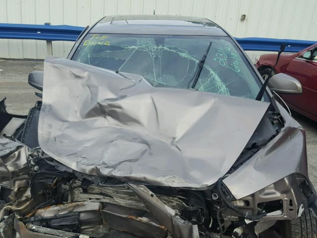 1G1ZC5E15BF205447 - 2011 CHEVROLET MALIBU 1LT BROWN photo 7