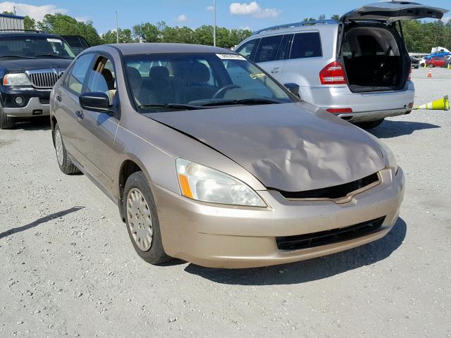 1HGCM56155A183252 - 2005 HONDA ACCORD DX GOLD photo 1