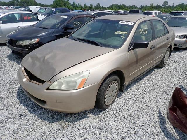 1HGCM56155A183252 - 2005 HONDA ACCORD DX GOLD photo 2