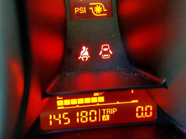 JM1BL1K38B1475888 - 2011 MAZDA SPEED 3 BLACK photo 8