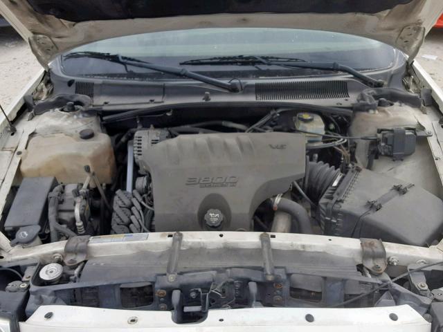 1G4HP52KX34154007 - 2003 BUICK LESABRE CU WHITE photo 7