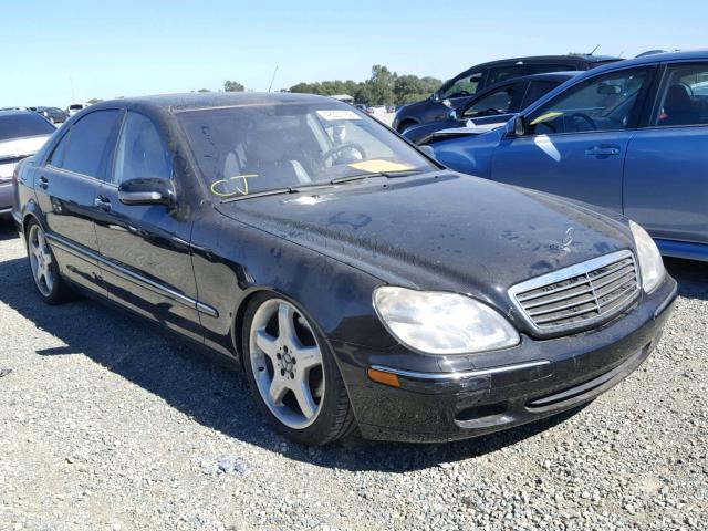 WDBNG75J61A157702 - 2001 MERCEDES-BENZ S 500 BLACK photo 1