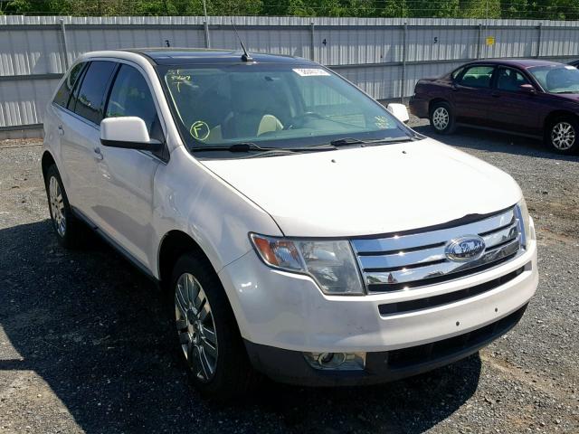 2FMDK4KC2ABA95215 - 2010 FORD EDGE LIMIT WHITE photo 1